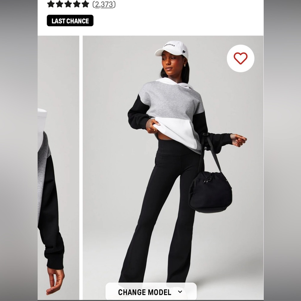 Fabletics color blocked hoodie
